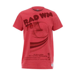 SANTINI Camiseta de manga corta - UCI STORY - rojo/multicolor