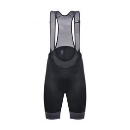 SANTINI pantalones cortos de tirantes - SCATTO - negro