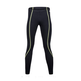 SANTINI pantalones largos sin tirantes - WORUN - negro/amarillo