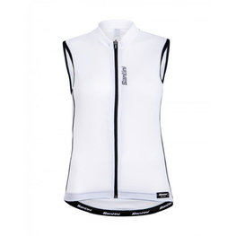 SANTINI maillot sin mangas - ORA LADY - blanco/negro