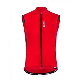 SANTINI maillot sin mangas - ORA LADY - negro/rojo
