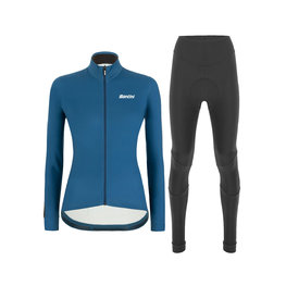 SANTINI jersey y pantalón de invierno - COLORE LADY WINTER - azul/negro