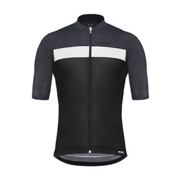 SANTINI jersey de manga corta - STILE - gris/negro