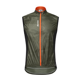 SANTINI chaleco - FINE  - naranja/verde