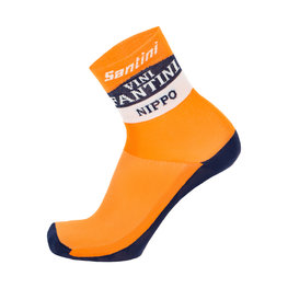 SANTINI calcetines clásicos - NIPPO FANTINI 2019 - naranja/azul/blanco