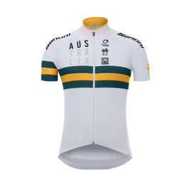 SANTINI jersey de manga corta - AUSTRALIA 2019 - blanco/verde/amarillo