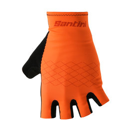 SANTINI guantes de dedos cortos - REDUX  - naranja