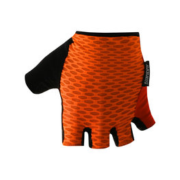 SANTINI guantes de dedos cortos - TONO - naranja