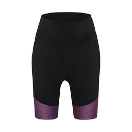 SANTINI pantalones cortos sin tirantes - RITMO LADY  - rojo/negro