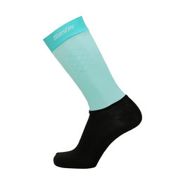 SANTINI calcetines clásicos - REDUX - azul claro/negro