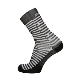 SANTINI calcetines clásicos - SOFFIO  - negro/blanco