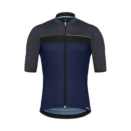 SANTINI jersey de manga corta - STILE  - azul/negro