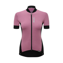 SANTINI jersey de manga corta - BRIO LADY  - rosa/negro