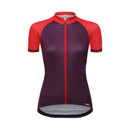 SANTINI jersey de manga corta - RITMO LADY - rojo