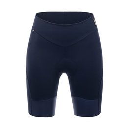 SANTINI pantalones cortos sin tirantes - ALBA LADY  - azul