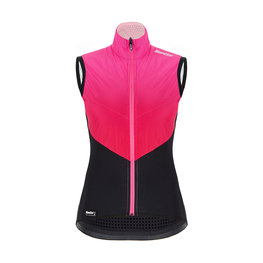 SANTINI chaleco - REDUX GENIO LADY - negro/rosa