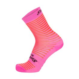 SANTINI calcetines clásicos - MILLE - rosa/naranja