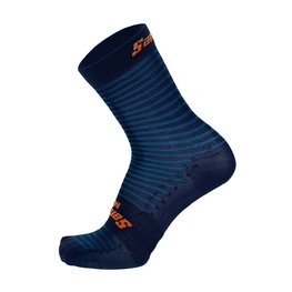 SANTINI calcetines clásicos - MILLE - azul