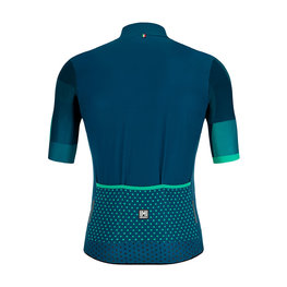 SANTINI jersey de manga corta - MITO SPILLO - azul/verde