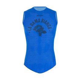 SANTINI camiseta sin mangas - DAMA - azul