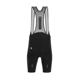 SANTINI pantalones cortos de tirantes - KARMA DELTA - negro