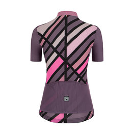 SANTINI jersey de manga corta - SLEEK RAGGIO LADY - rosa/púrpura