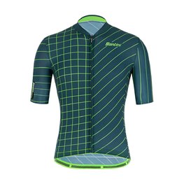 SANTINI jersey de manga corta - SLEEK DINAMO - verde