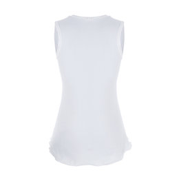 SANTINI camiseta sin mangas - PIUMA LADY - blanco