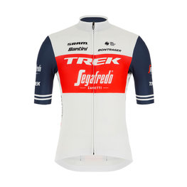 SANTINI jersey de manga corta - TREK SEGAFREDO 2021 - rojo/blanco/azul