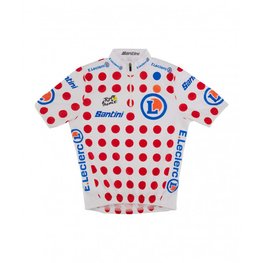 SANTINI jersey de manga corta - TOUR DE FRANCE - blanco/rojo