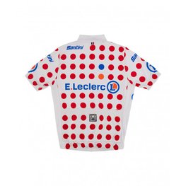 SANTINI jersey de manga corta - TOUR DE FRANCE - blanco/rojo