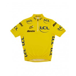SANTINI jersey de manga corta - TOUR DE FRANCE - amarillo