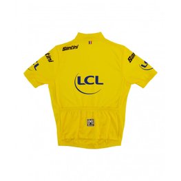 SANTINI jersey de manga corta - TOUR DE FRANCE - amarillo