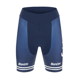 SANTINI pantalones cortos sin tirantes - TREK 2019 PRIME LADY - azul/blanco