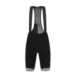 SANTINI pantalones cortos de tirantes - TREK 2019 VANTA - negro