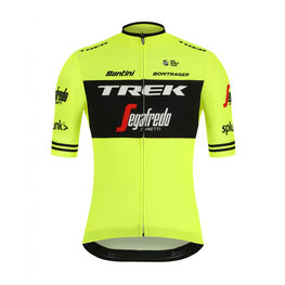 SANTINI jersey de manga corta - TREK 2019 BLEND - amarillo/negro