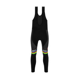 SANTINI pantalones largos con tirantes - TREK SEGAFREDO 2020 - multicolor/negro