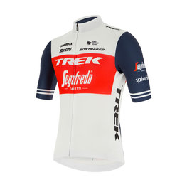 SANTINI jersey de manga corta - TREK SEGAFREDO 2020 - azul/rojo/blanco