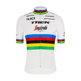 SANTINI jersey de manga corta - TREK SEGAFREDO 2020 - blanco