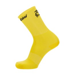 SANTINI calcetines clásicos - TOUR DE FRANCE 2024 - amarillo