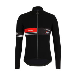 SANTINI maillot de invierno de manga larga - TREK 19 ICON WINTER - negro