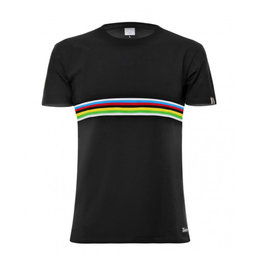SANTINI Camiseta de manga corta - UCI - negro