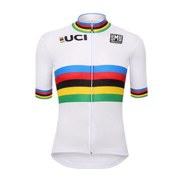 SANTINI jersey de manga corta - UCI WORLD CHAMP 2017 - blanco