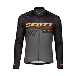 SCOTT maillot de verano de manga larga - RC TEAM 10 SUMMER - naranja/negro