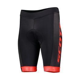 SCOTT pantalones cortos sin tirantes - RC TEAM - rojo/negro