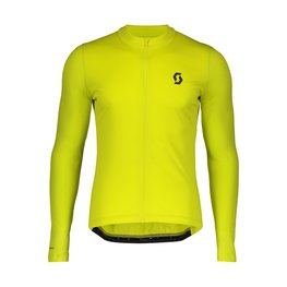 SCOTT maillot de verano de manga larga - ENDURANCE 10 SUMMER - amarillo