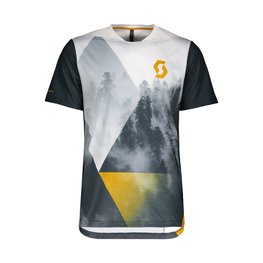 SCOTT jersey de manga corta - TRAIL FLOW PRO - blanco/azul