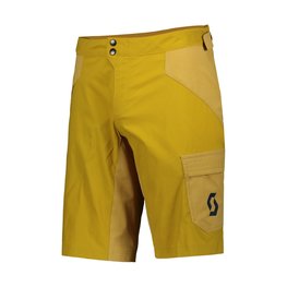 SCOTT pantalones cortos sin tirantes - TRAIL FLOW - amarillo