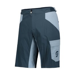 SCOTT pantalones cortos sin tirantes - TRAIL FLOW - azul