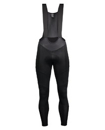 SCOTT pantalones largos con tirantes - RC WARM WB - negro
